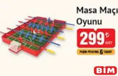 MASA MAÇI OYUNU